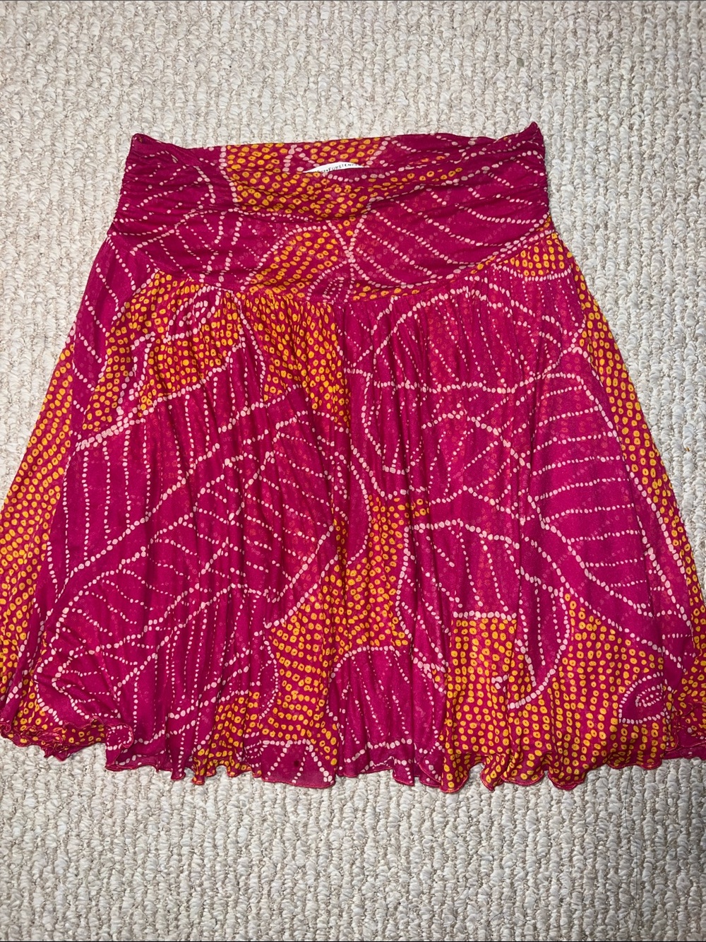 Diane Von Fursteberg 100% Silk Skirt